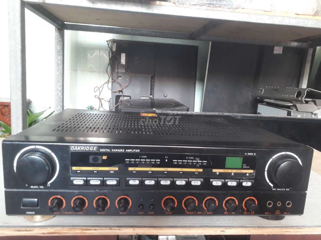 Amply karaoke OAKRIDGE K-9999 II. Mua bán Tivi, Âm thanh tại Huyện Bình Chánh Tp Hồ Chí Minh được đăng bởi HỮU           VĨNH LỘC BC  hình 1