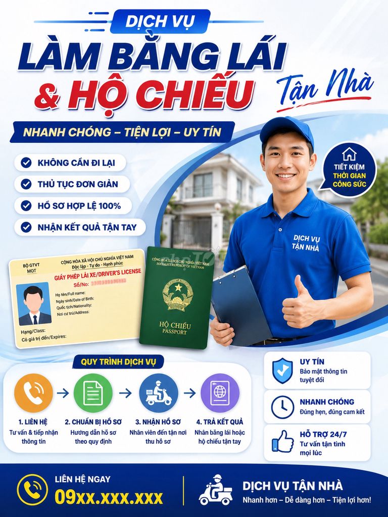 Dịch vụ làm giấy tờ nhanh chóng 24/7. Dịch vụ tại Thành phố Thuận An Bình Dương được đăng bởi Pham Kiều hình 1