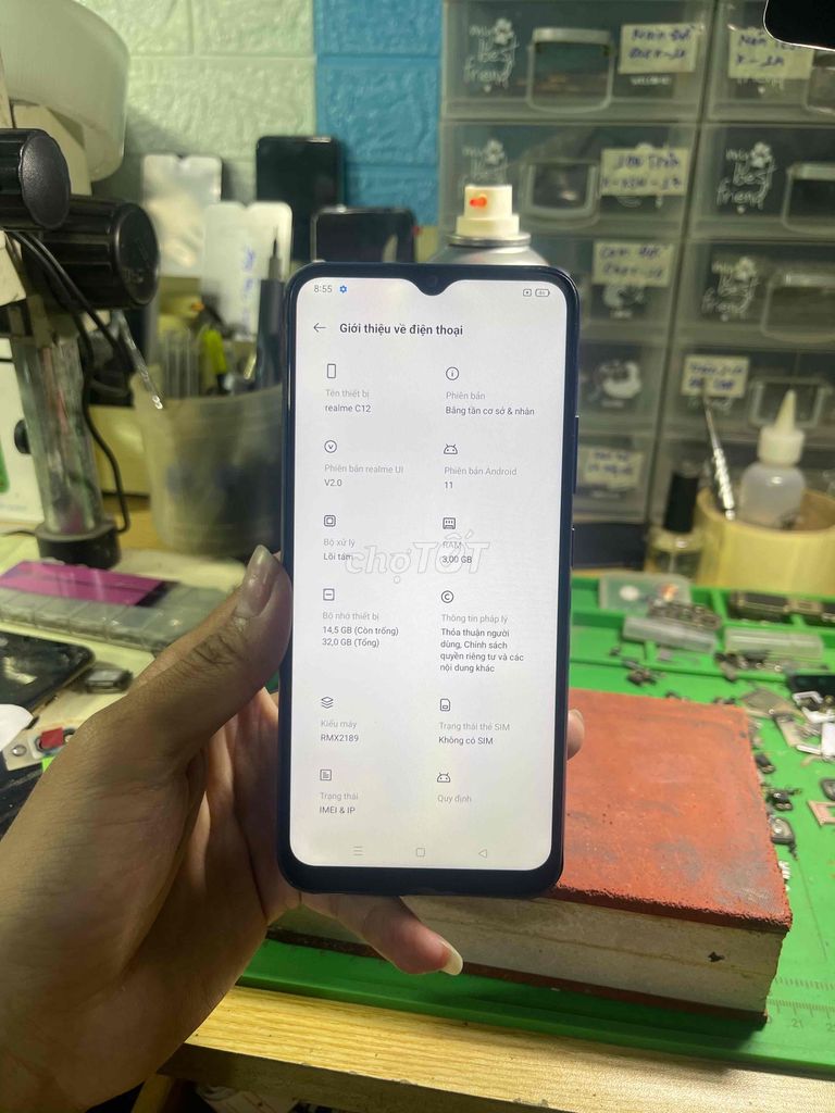 Realme C12 32GB Xanh. Mua bán Điện thoại tại Thành phố Biên Hòa Đồng Nai được đăng bởi Thà Lê APPLE hình 1