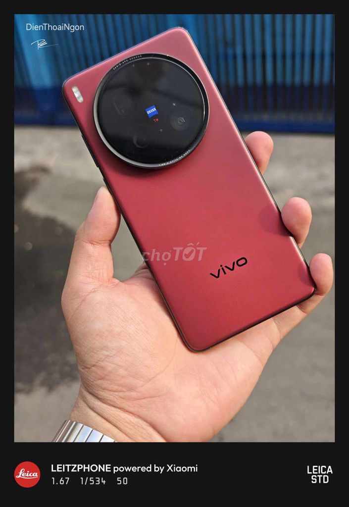 Vivo X200 Ultra Đỏ gl 16/512 . Mua bán Điện thoại tại Quận Gò Vấp Tp Hồ Chí Minh được đăng bởi Chip hình 1