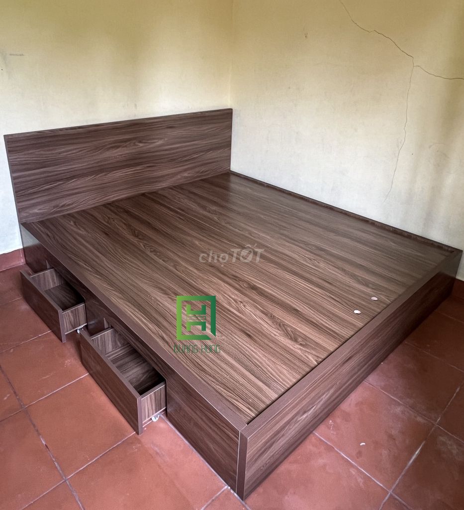 GIƯỜNG NGỦ ĐA NĂNG GỖ MDF GIÁ RẺ. Mua bán Giường, chăn ga gối nệm tại Huyện Bình Chánh Tp Hồ Chí Minh được đăng bởi Nội Thất Quang Hùng TD hình 1