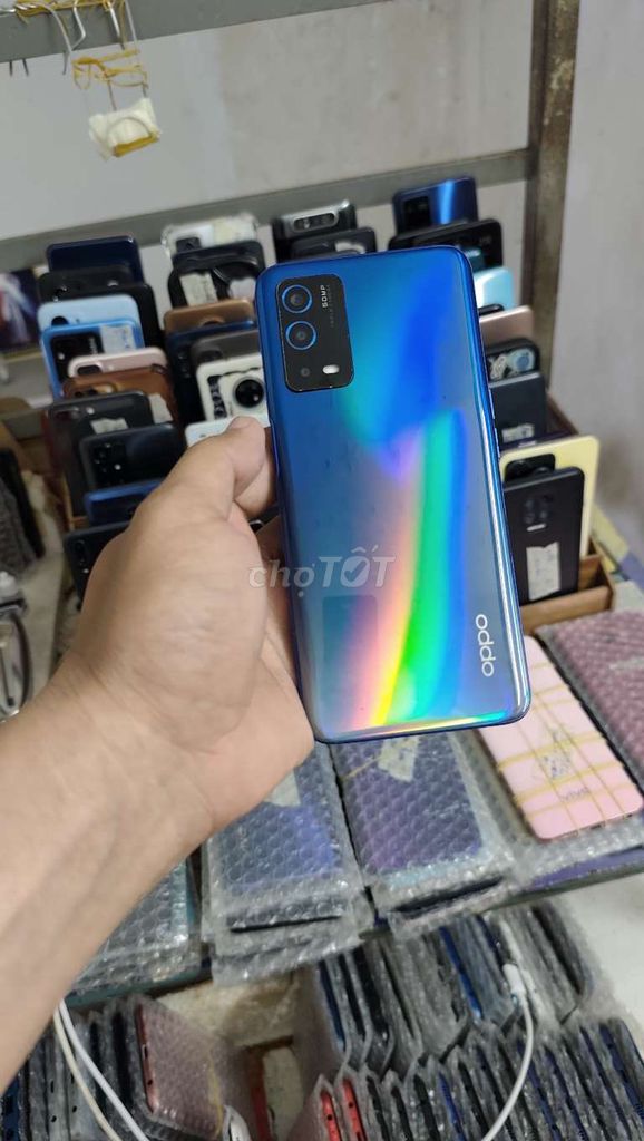 Oppo A55, ram 6gb, 2sim, pin 5000. Mua bán Điện thoại tại Quận Gò Vấp Tp Hồ Chí Minh được đăng bởi A LONG   nhận thanh toán THẺ TÍN DỤNG hình 1