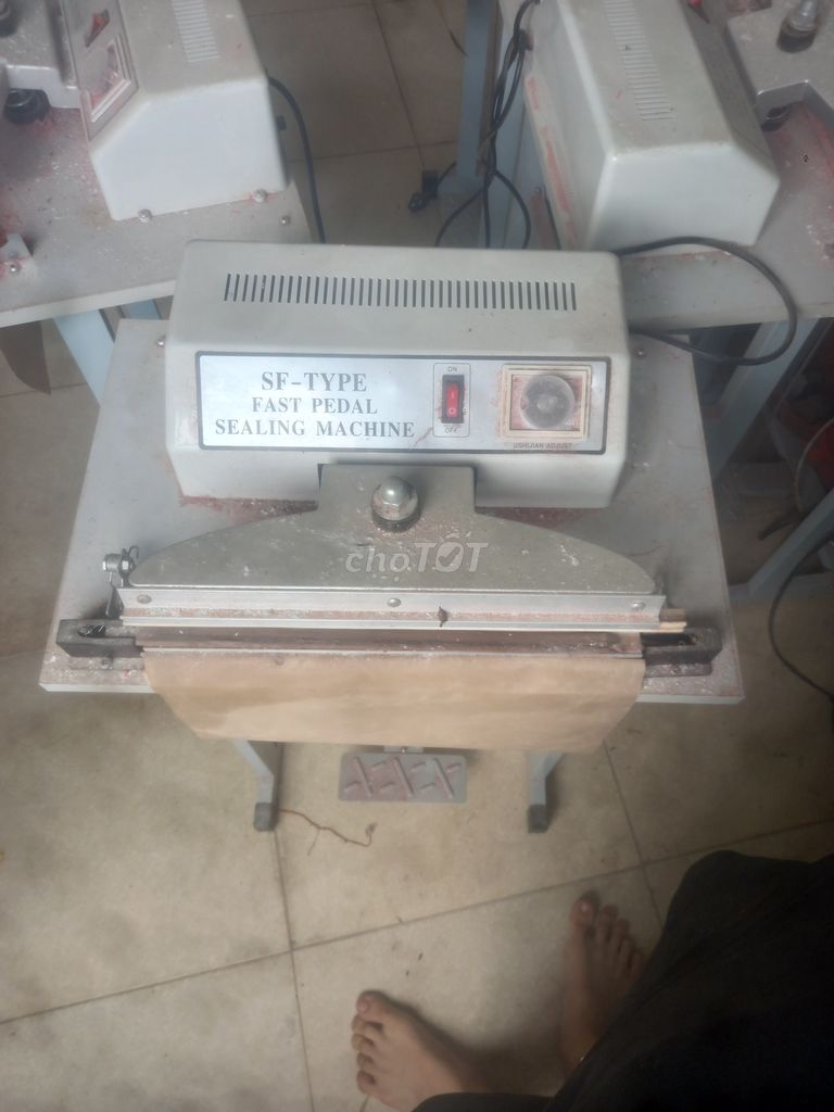 Máy hàn miệng túi SF-TYPE Xám có bàn đạp. Mua bán Đồ chuyên dụng, Giống nuôi trồng tại Huyện Mỹ Đức Hà Nội được đăng bởi Pham nhat anh hình 1