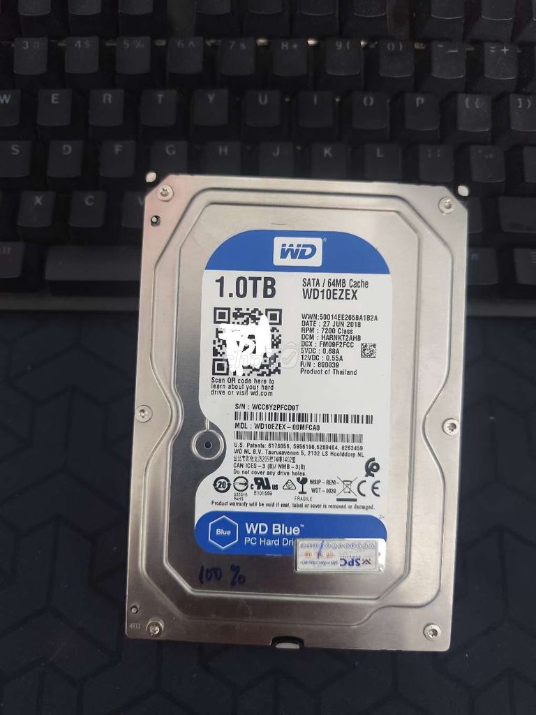 Ổ cứng HDD WD WD10EZEX 1TB . Mua bán Linh kiện (RAM, Card...) tại Quận 11 Tp Hồ Chí Minh được đăng bởi TA hình 1