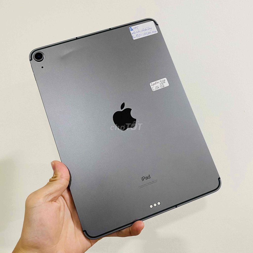 iPad Air 4 256GB 5G màu Gray Máy 98% Pin 100%