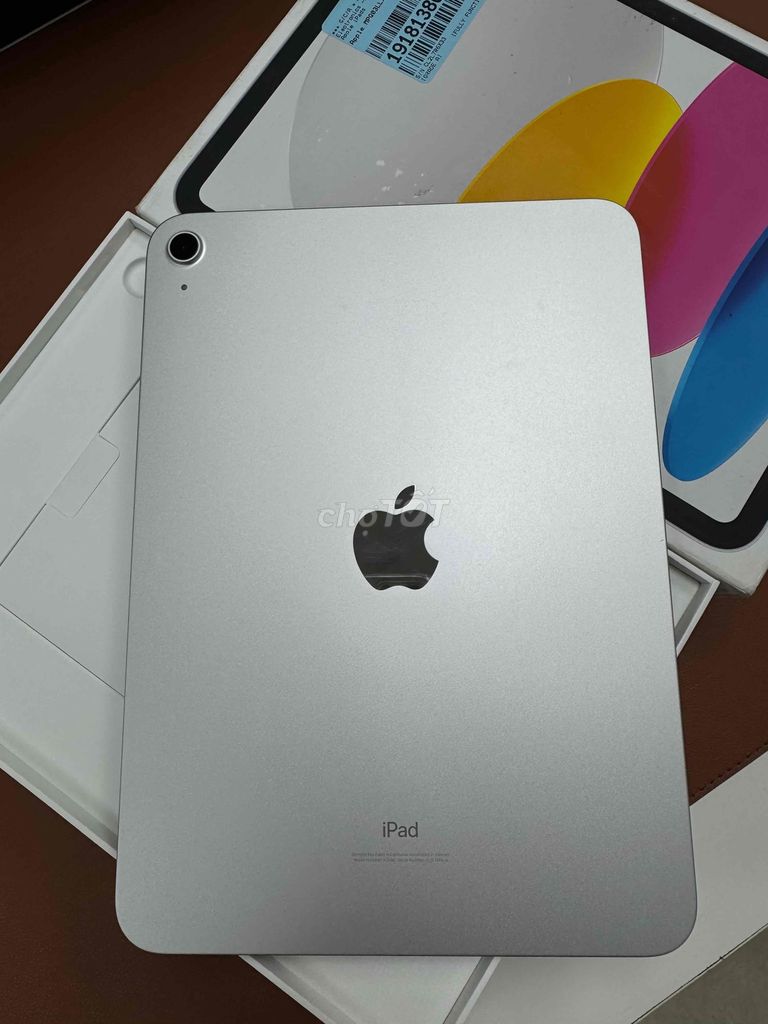 IPAD GEN 10 pin 100% SẠC 0L. bh 8/2025