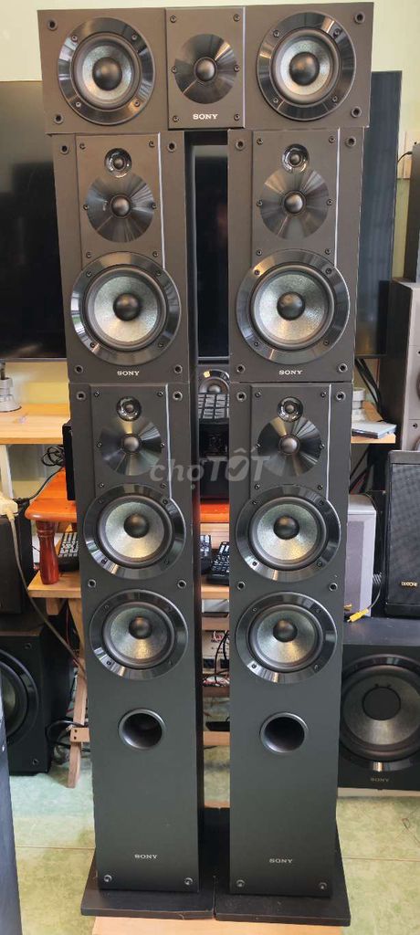 Trọn bộ 5 loa Hires thương hiệu Sony SS Series. Mua bán Tivi, Âm thanh tại Quận Bình Tân Tp Hồ Chí Minh được đăng bởi Âm Thanh KTS hình 1
