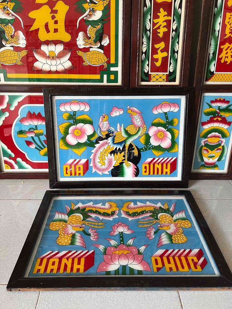 Tranh trang trí Gỗ, Kính. Mua bán Đồ sưu tầm, đồ cổ tại Huyện Chợ Mới An Giang được đăng bởi Phạm Phúc Long hình 1