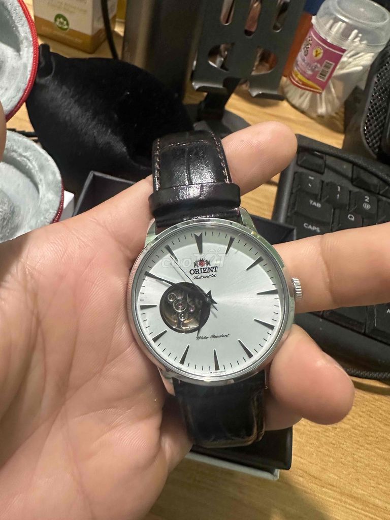 Đồng hồ đeo tay Orient Nam Da Đen. Mua bán Đồng hồ tại Thị xã Điện Bàn Quảng Nam được đăng bởi An LÊ hình 1