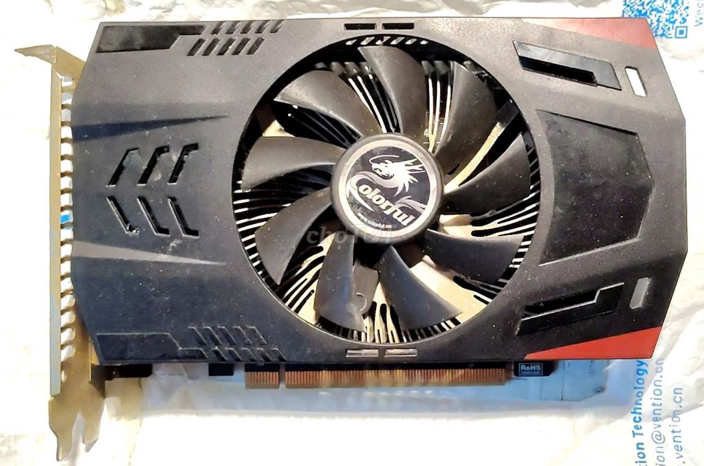 Card đồ họa Colorful 750Ti 2GD5. Mua bán Linh kiện (RAM, Card...) tại Quận Ba Đình Hà Nội được đăng bởi cần bán hình 1