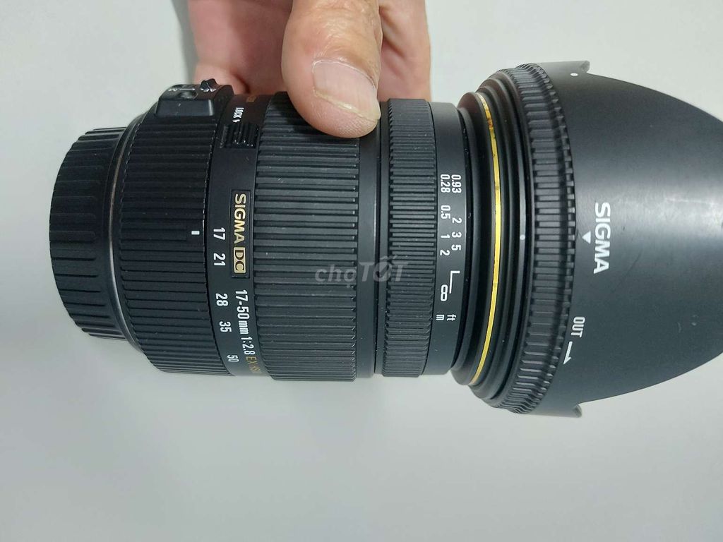 Lens Sigma 17-50 F2.8 OS HSM For Canon đẹp keng.. Mua bán Máy ảnh, Máy quay tại Quận Lê Chân Hải Phòng được đăng bởi MAYANHVUI hình 1