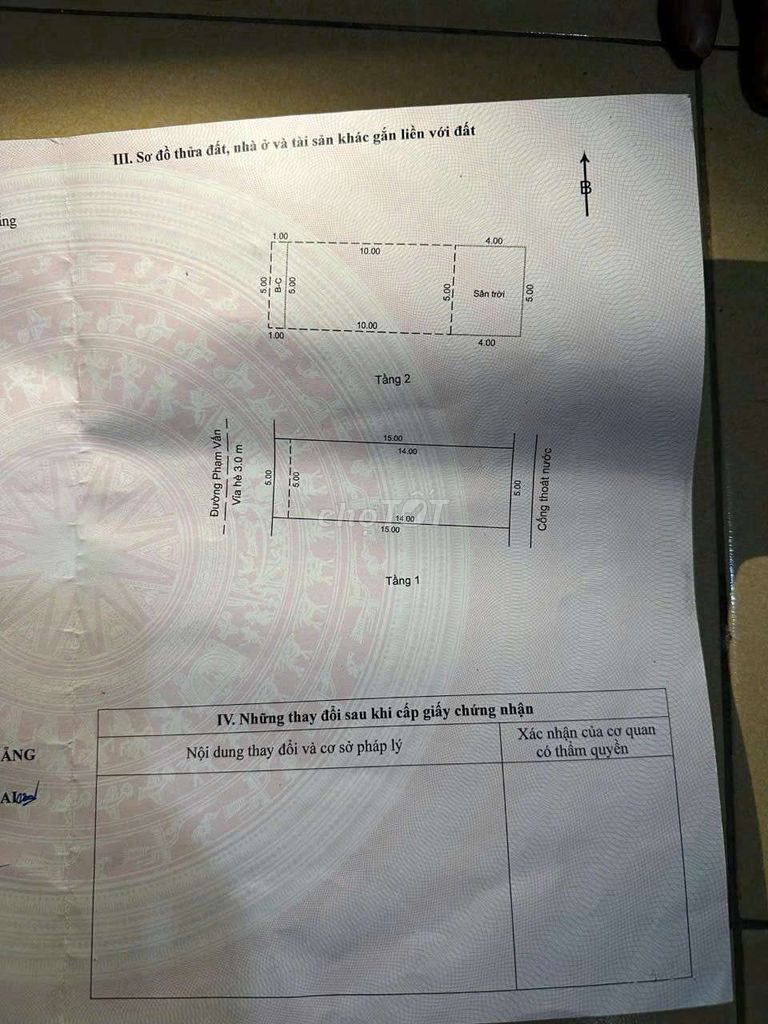 Bán nhà mặt tiền 2 tầng đường Phạm Vấn, Mân Thái Đà Nẵng