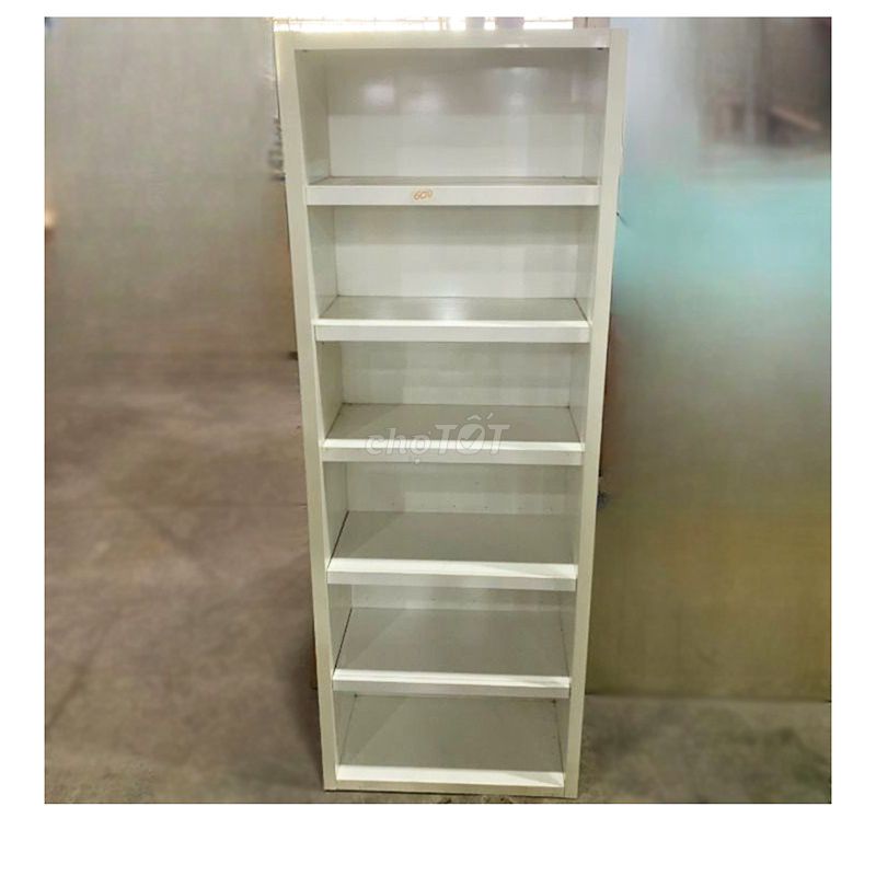 Kệ Sách Gỗ Công Nghiệp MDF Trắng Đẹp 90%. Mua bán Tủ, kệ gia đình tại Huyện Củ Chi Tp Hồ Chí Minh được đăng bởi Hằng Hàng Thanh Lý  hình 1