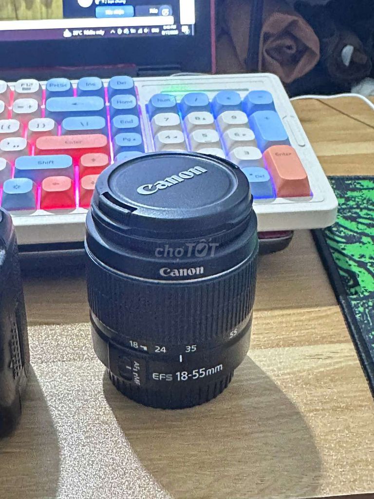 Ống kính Canon EFS 18-55mm. Mua bán Máy ảnh, Máy quay tại Huyện Châu Thành An Giang được đăng bởi Vạn hình 1