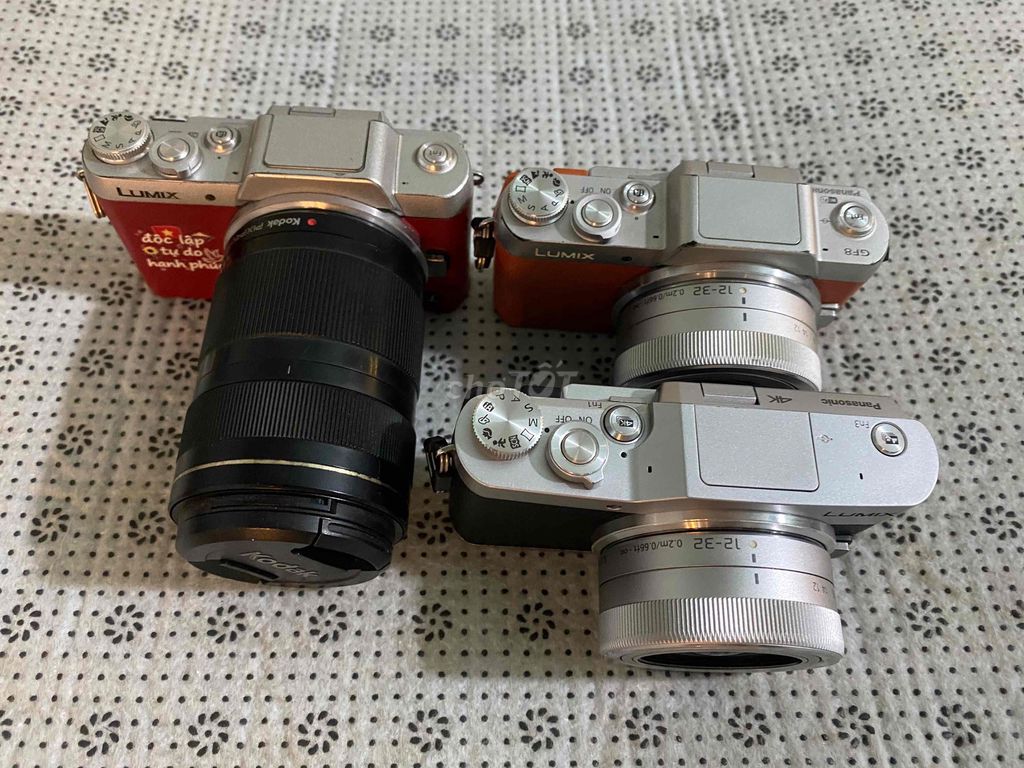 Máy ảnh Panasonic Lumix GF7,8,9 đỏ nâu đen. Mua bán Máy ảnh, Máy quay tại Quận Liên Chiểu Đà Nẵng được đăng bởi Hồ Thị Cúc hình 1