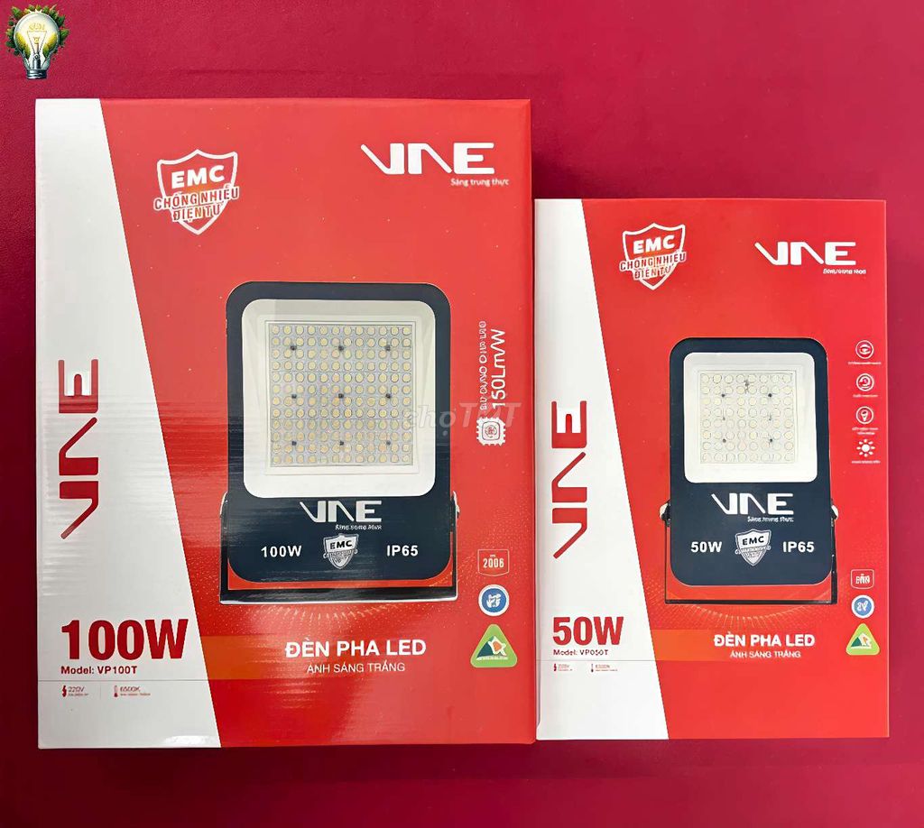 Đèn pha LED VNE 50W Trắng 6500K. Mua bán Đèn tại Thành phố Rạch Giá Kiên Giang được đăng bởi NHÃ ĐAN KG hình 1