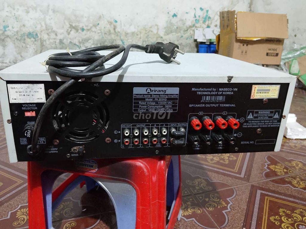 amli karaoke Arirang. Mua bán Tivi, Âm thanh tại Huyện Long Thành Đồng Nai được đăng bởi TOM hình 1