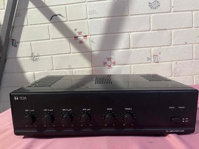 Amply Mixer 30W TOA A-230 HV (Chính hãng). Mua bán Tivi, Âm thanh tại Quận 8 Tp Hồ Chí Minh được đăng bởi Lê Tuấn Kiệt