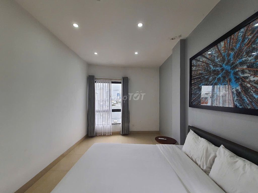 1-комнатная квартира, 50м², широкий балкон, 4 этаж, вид на море