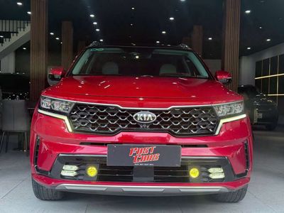 Kia Sorento 2021 Signature 2.5L, máy xăng,màu đỏ