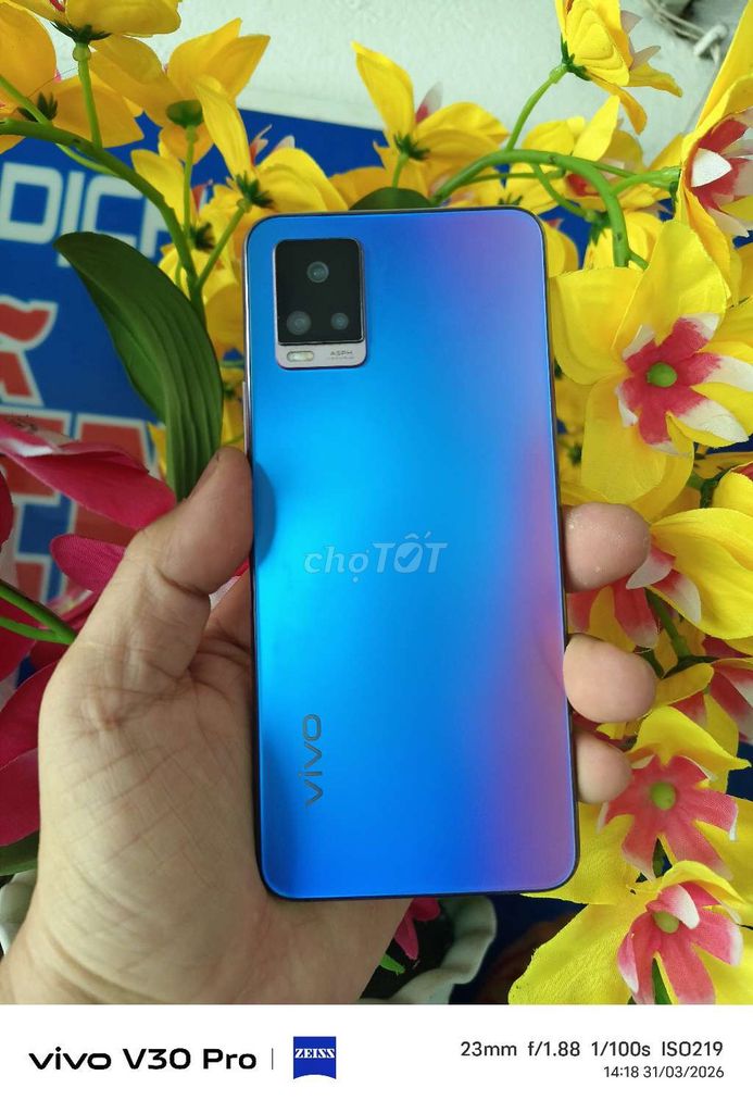 Vivo V20 ram8/128GB Xanh tím. Mua bán Điện thoại tại Thành phố Biên Hòa Đồng Nai được đăng bởi  Phát tùng Android hình 1