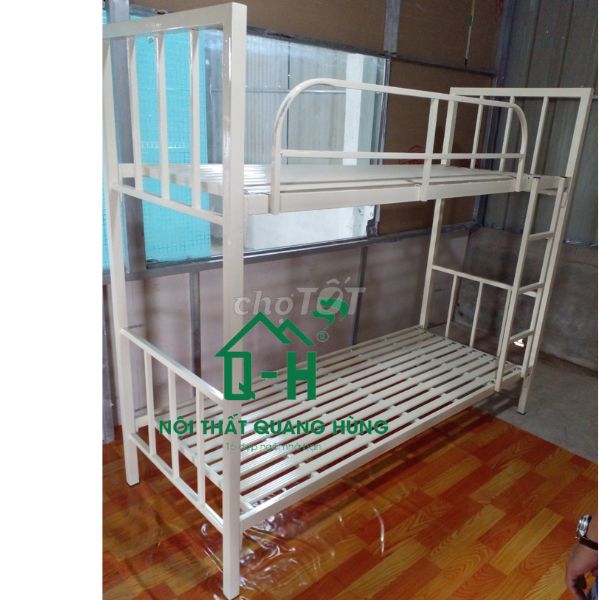 GIƯỜNG TẦNG SẮT HỘP VUÔNG CAO CẤP-GIƯỜNG TẦNG RẺ. Mua bán Giường, chăn ga gối nệm tại Quận 12 Tp Hồ Chí Minh được đăng bởi LÊ VĂN HÙNG hình 1