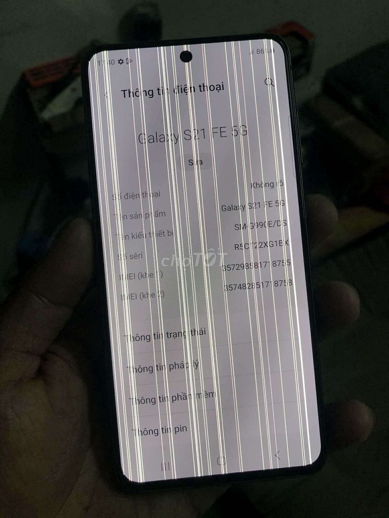 Samsung Galaxy S21 FE 5G 8GB/128GB Đen. Mua bán Điện thoại tại Thành phố Biên Hòa Đồng Nai được đăng bởi bánh bao hình 1