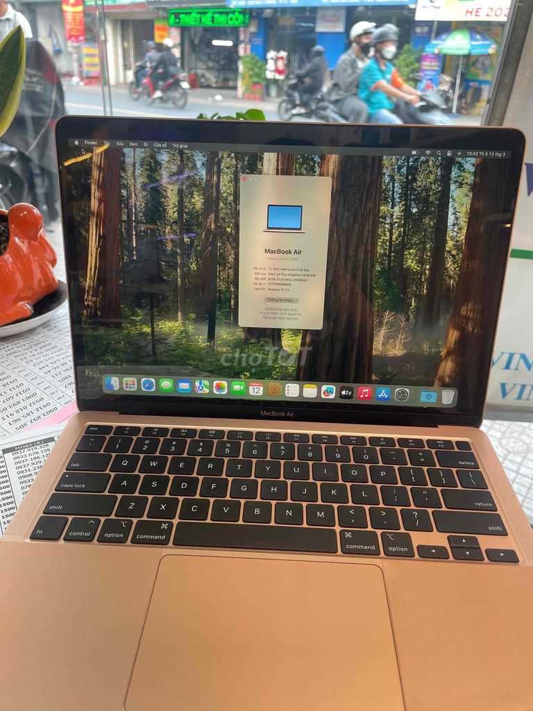 Macbook Air,  Retina 13inch , 2020, i3th10/8/256. Mua bán Laptop tại Quận 6 Tp Hồ Chí Minh được đăng bởi MR. Hiển hình 1