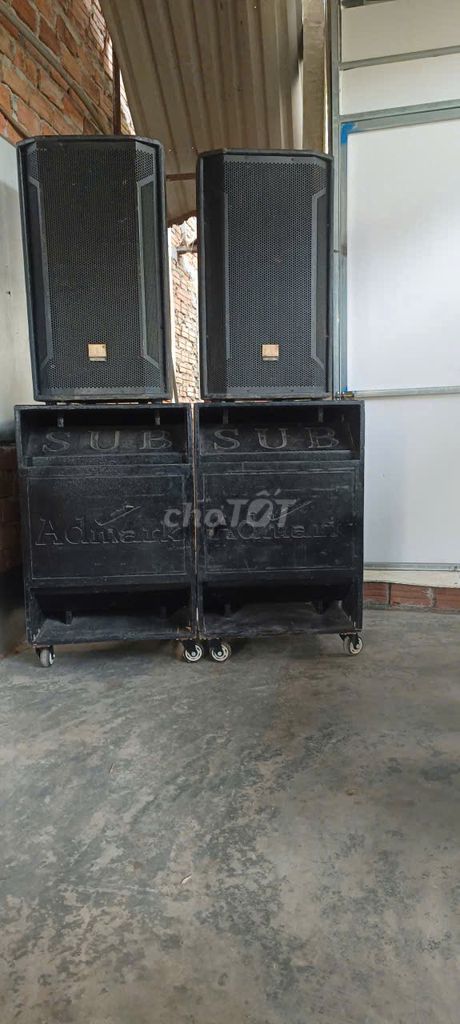 Vỏ loa sub Admark Sub đôi và sub đơn 50 Đen. Mua bán Tivi, Âm thanh tại Huyện Thăng Bình Quảng Nam được đăng bởi Lâm Thiên Ân hình 1