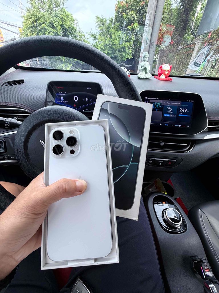iphone 16Promax 256G QT màu Trắng Full box 99%. Mua bán Điện thoại tại Thành phố Vĩnh Long Vĩnh Long được đăng bởi Nguyễn Phúc Hậu hình 1
