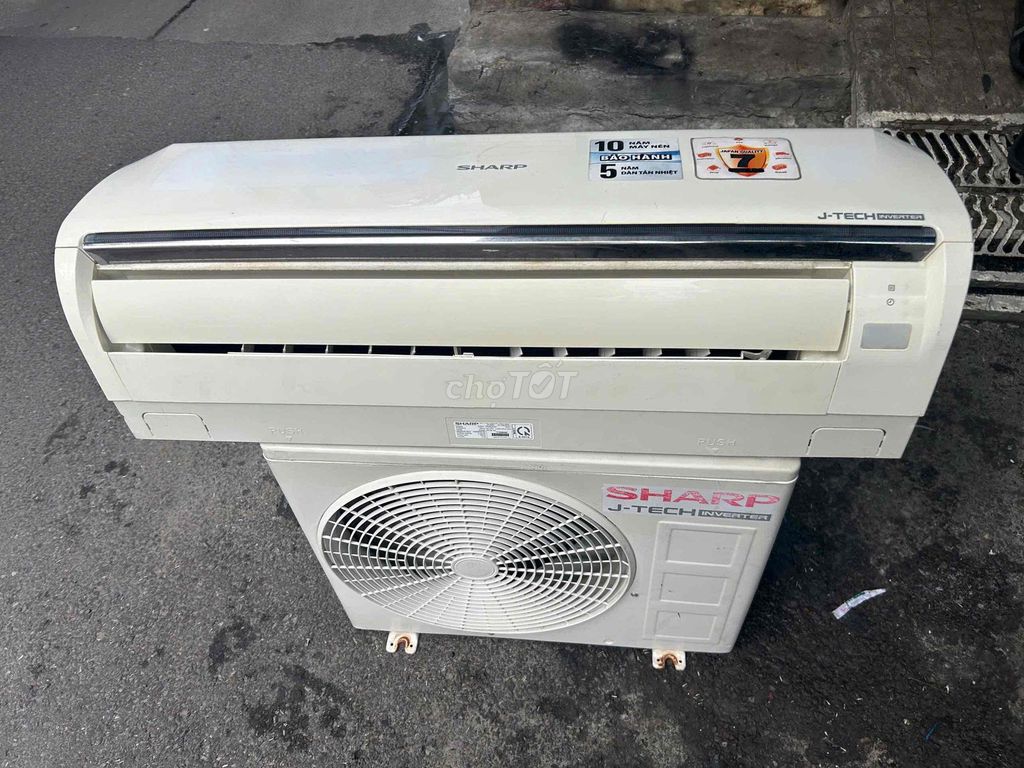 Điều hòa sharp inverter 1hp mới 95%. Mua bán Máy lạnh, điều hoà tại Quận Tân Bình Tp Hồ Chí Minh được đăng bởi Điện lạnh Chí Linh hình 1