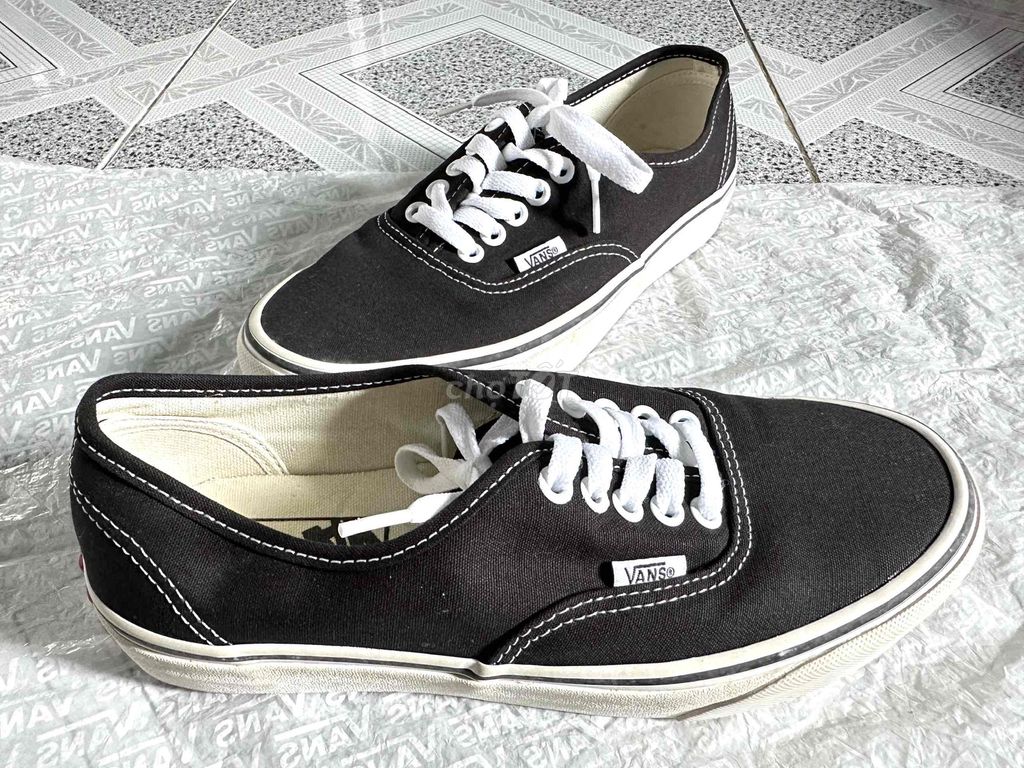 Giày Vans Authentic Classic Đen size 39. Mua bán Giày dép tại Quận Ninh Kiều Cần Thơ được đăng bởi HH hình 1