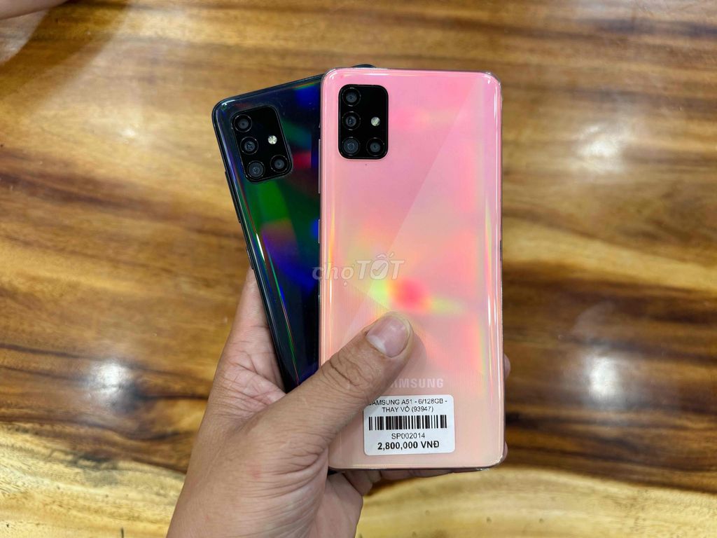 SAMSUNG A51 Zin đẹp - Ram 6/128 - Màn Amoled.