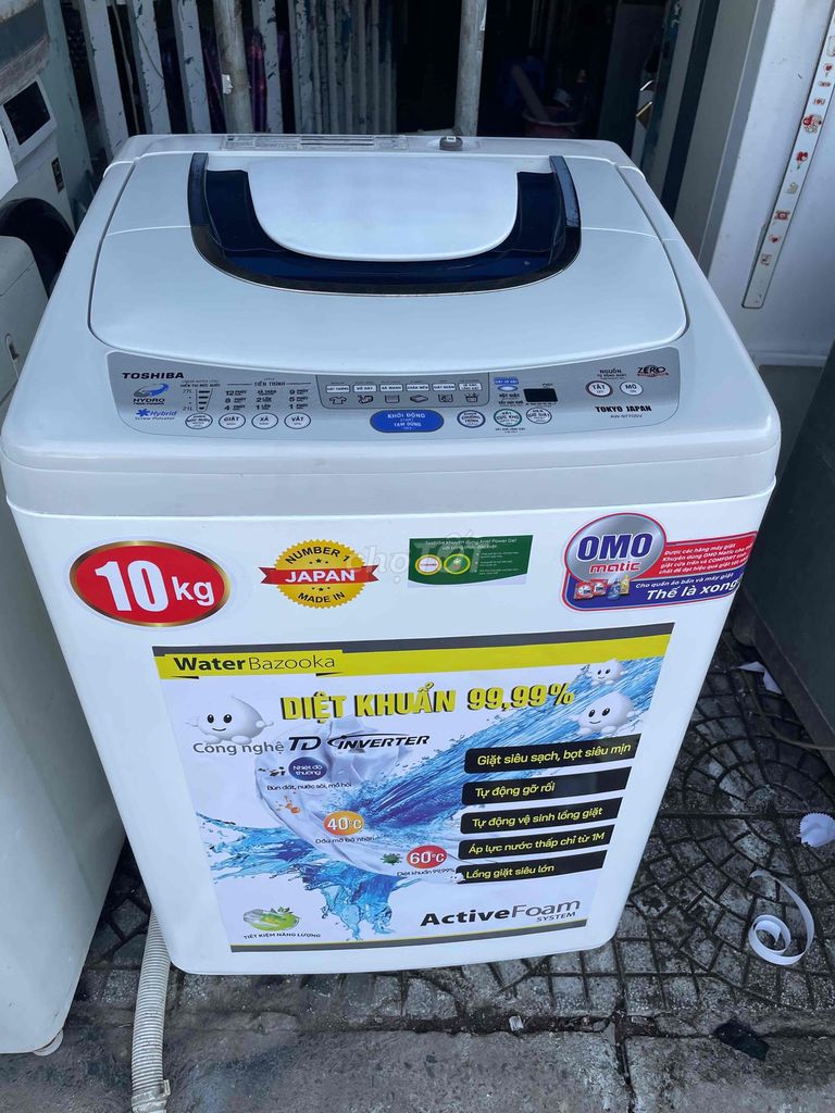 Máy giặt Toshiba 10kg. Mua bán Máy giặt tại Quận Cẩm Lệ Đà Nẵng được đăng bởi Nghĩa hình 1