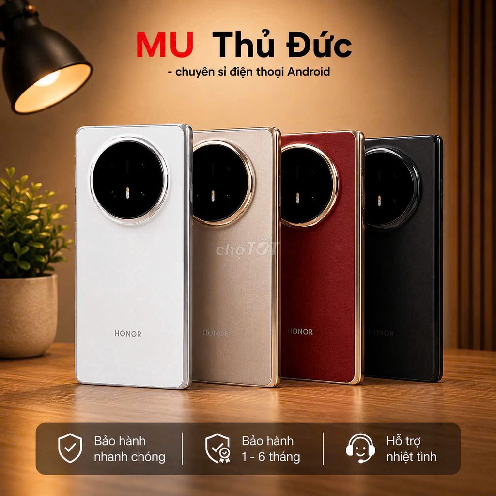 🤍 HONOR Magic V6 16/512GB Quốc Tế Body Trắng. Mua bán Điện thoại tại Thành phố Thủ Đức Tp Hồ Chí Minh được đăng bởi Mu Android Thủ Đức HCM hình 1