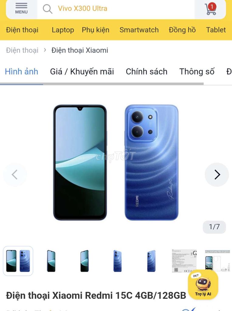 Xiaomi Redmi 15C Xanh, Đen Mới 100%. Mua bán Điện thoại tại Quận Liên Chiểu Đà Nẵng được đăng bởi Tặng Nguyễn hình 1