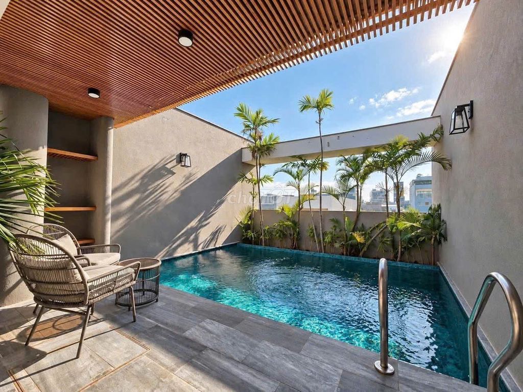 New pool villa with gym near Crowne Plaza and Sơn Thủy beach — photo 1