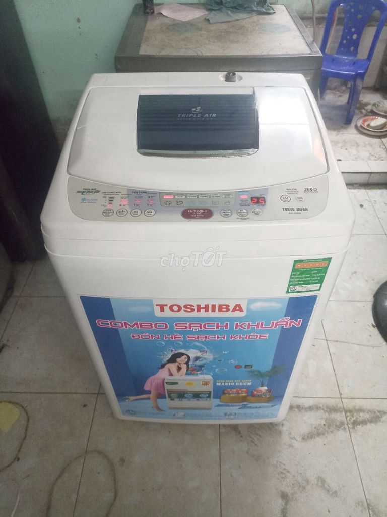 Máy giặt Toshiba 8,0 kí bao ship