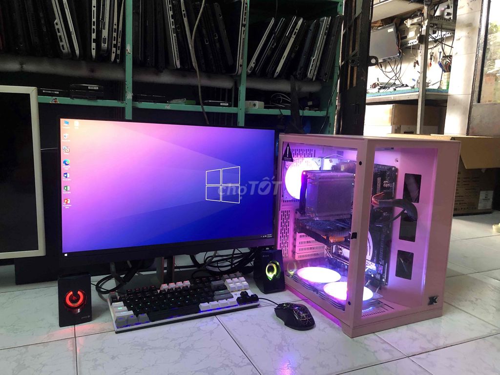 Full bộ pc Intel Core i7, RAM 16GB, SSD 2