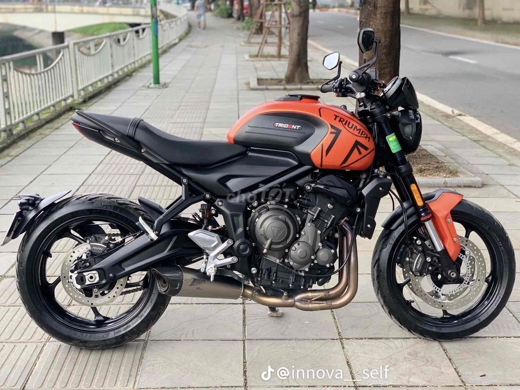 Triumph Trident 660 bô zart xịn-xe lướt mới keng. Mua bán Xe máy tại Quận Cầu Giấy Hà Nội được đăng bởi Tong motor xe may hình 2