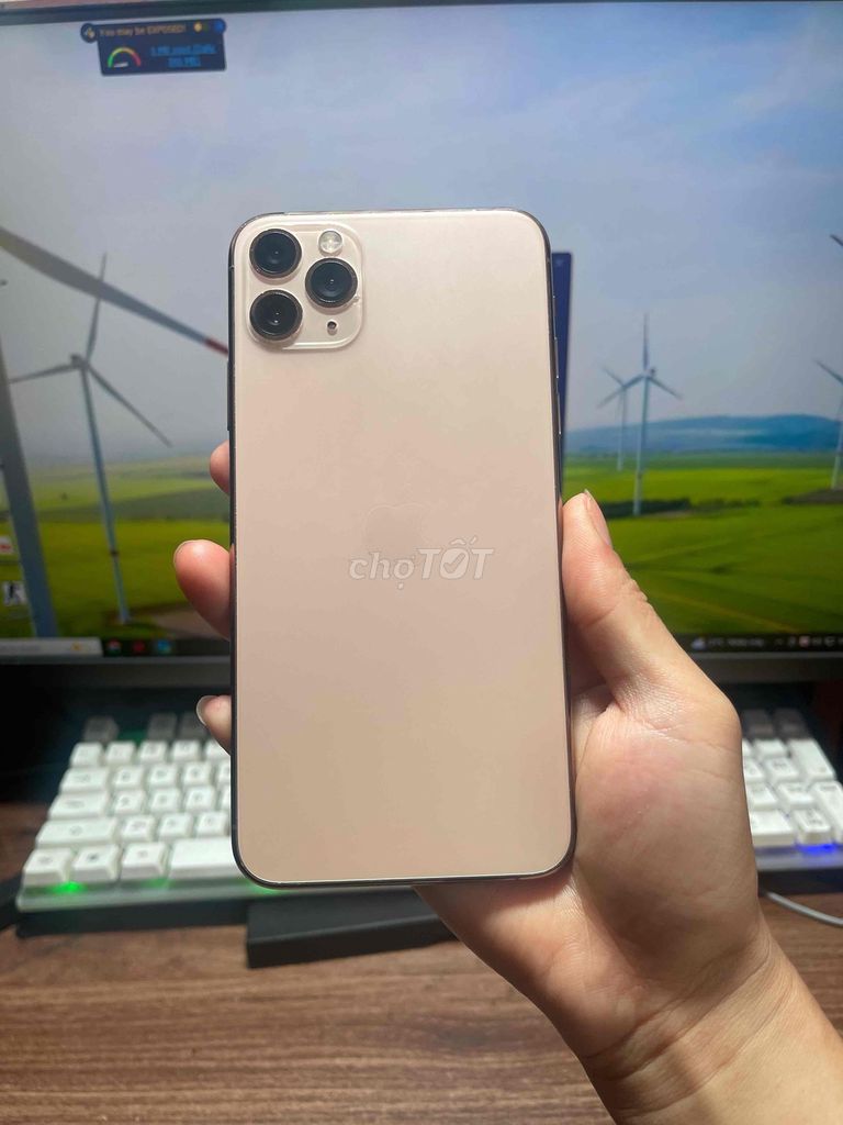 11 Pro Max  Gold Quốc tế 64GB , Full chức năng. Mua bán Điện thoại tại Quận Lê Chân Hải Phòng được đăng bởi Huy Tưởng Mobile hình 1
