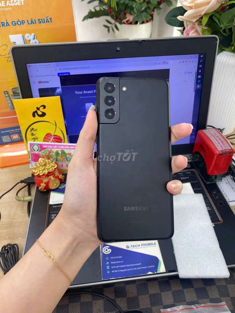 Samsung Galaxy S21 Plus Đen. Mua bán Điện thoại tại Quận 12 Tp Hồ Chí Minh được đăng bởi Minh phương hình 1
