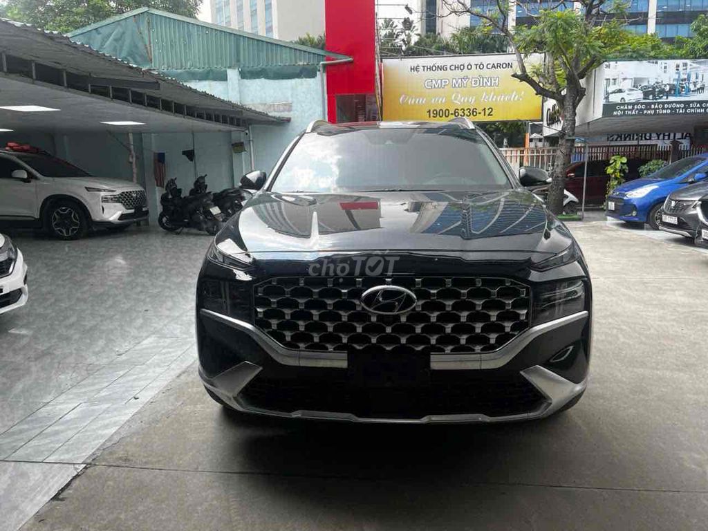 Hyundai SantaFe 2023 Full Xăng Черный 53000 км