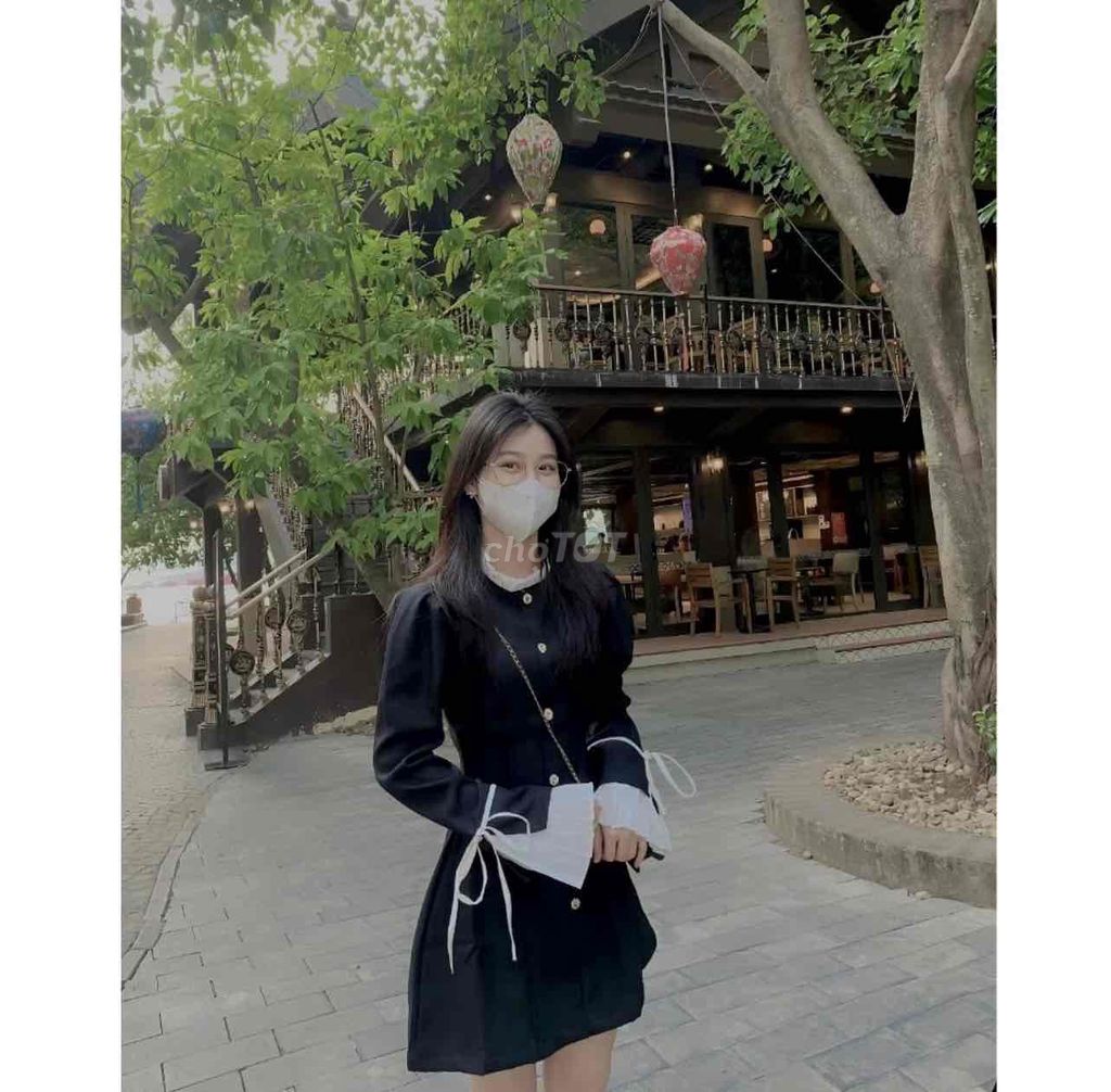 Váy nữ Đen trắng size M. Mua bán Quần áo tại Thành phố Vinh Nghệ An được đăng bởi Chan chan hình 1