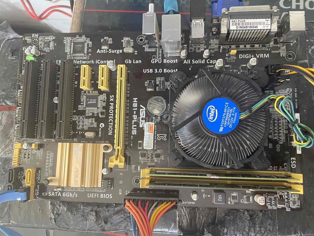 Bo mạch chủ ASUS H81-PLUS i5 4460 8GB. Mua bán Linh kiện (RAM, Card...) tại Quận Gò Vấp Tp Hồ Chí Minh được đăng bởi Nguyễn Đức hình 1