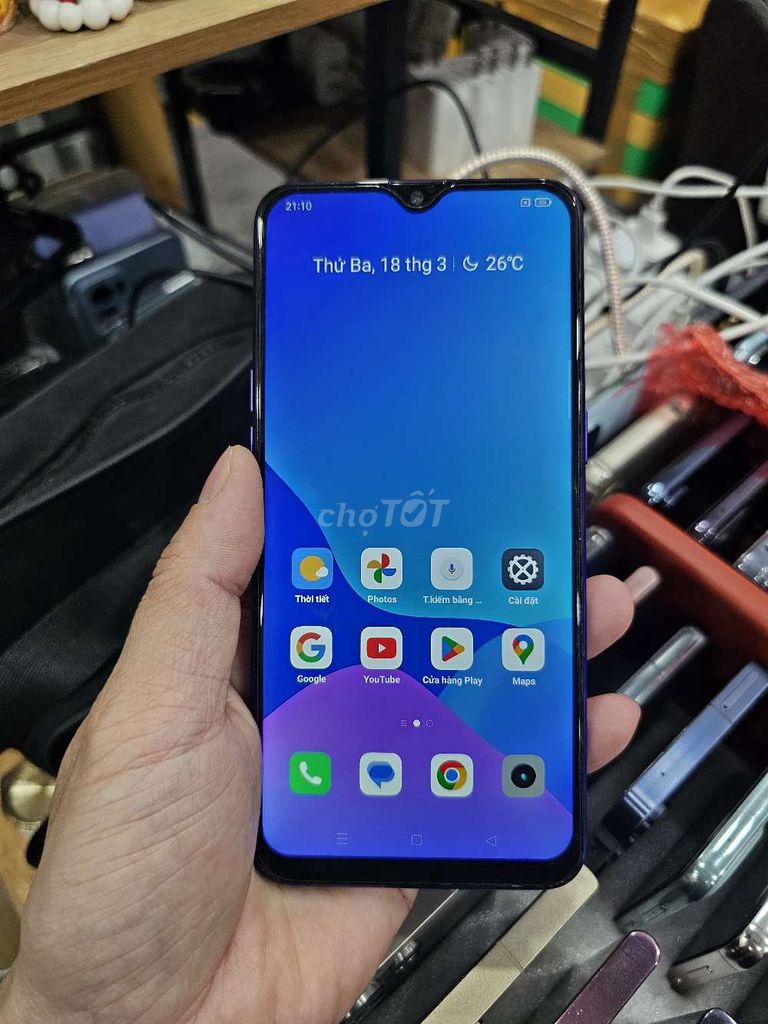 REALME Q XANH 6G/64G SNAP 712 KHỎE BỀN CHỤP ĐẸP. Mua bán Điện thoại tại Quận Tân Phú Tp Hồ Chí Minh được đăng bởi Ngô Minh Mobile  hình 3