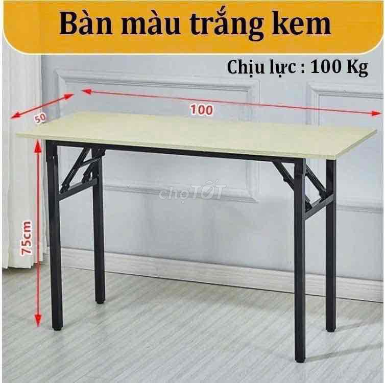 Bàn xếp nhựa cao cấp vinco chân sắt N1mxC0.75