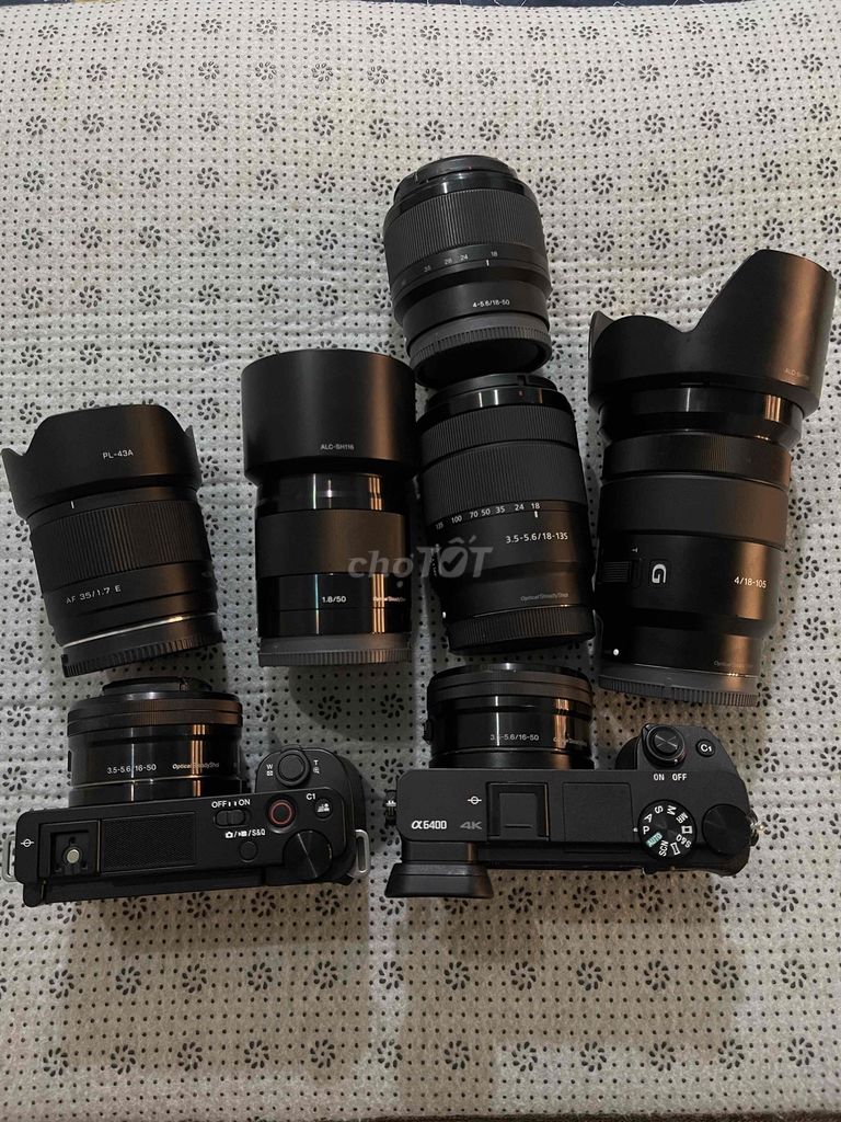 Máy ảnh Sony A6400 và sony ZV-E10. Mua bán Máy ảnh, Máy quay tại Quận Liên Chiểu Đà Nẵng được đăng bởi Tài Kt hình 1