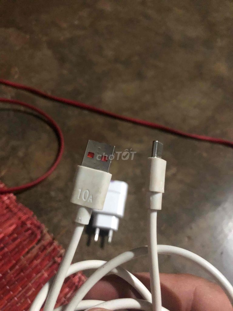 Cáp sạc Trắng 10A Sạc nhanh,Dài 1m5. Mua bán Phụ kiện (Màn hình, Chuột...) tại Thành phố Buôn Ma Thuột Đắk Lắk được đăng bởi Mậpởbmtnèe hình 1