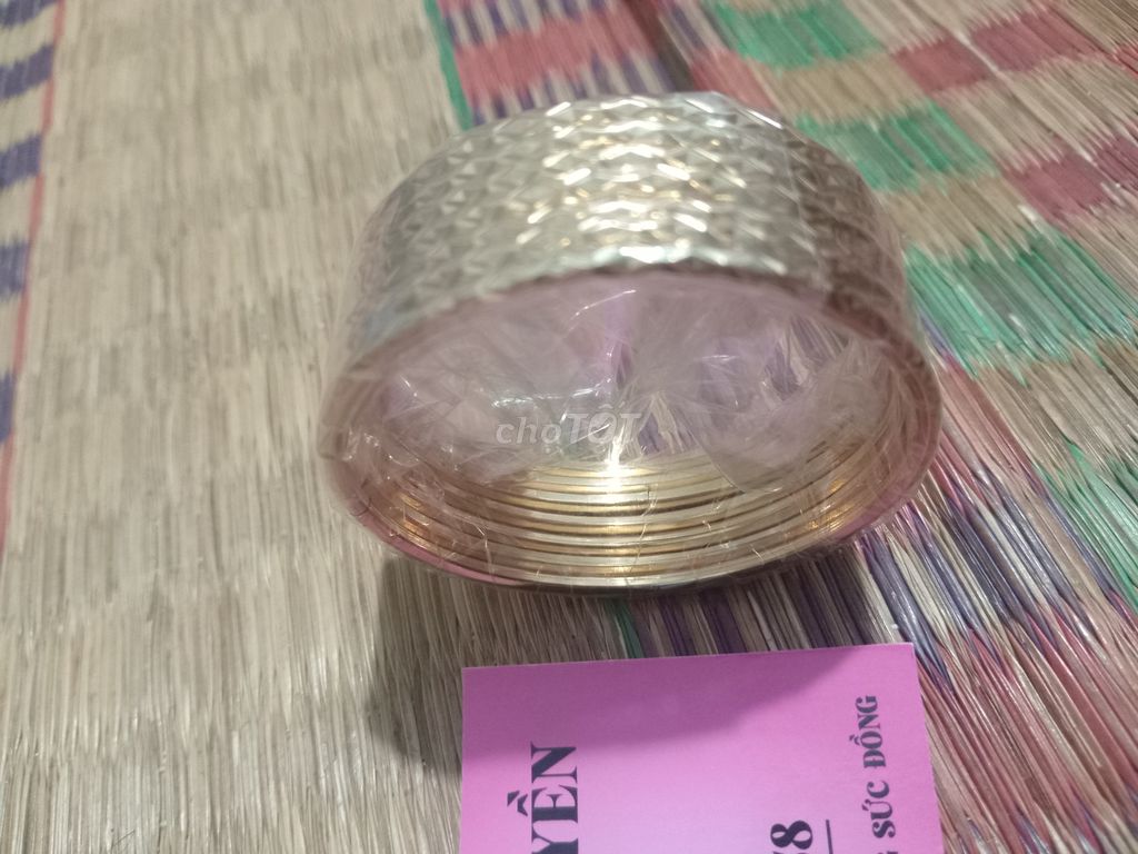 Vòng tay Nữ Đồng mạ vàng 18K Mới. Mua bán Phụ kiện thời trang khác tại Thành phố Bạc Liêu Bạc Liêu được đăng bởi Hùng Nguyễn  hình 1